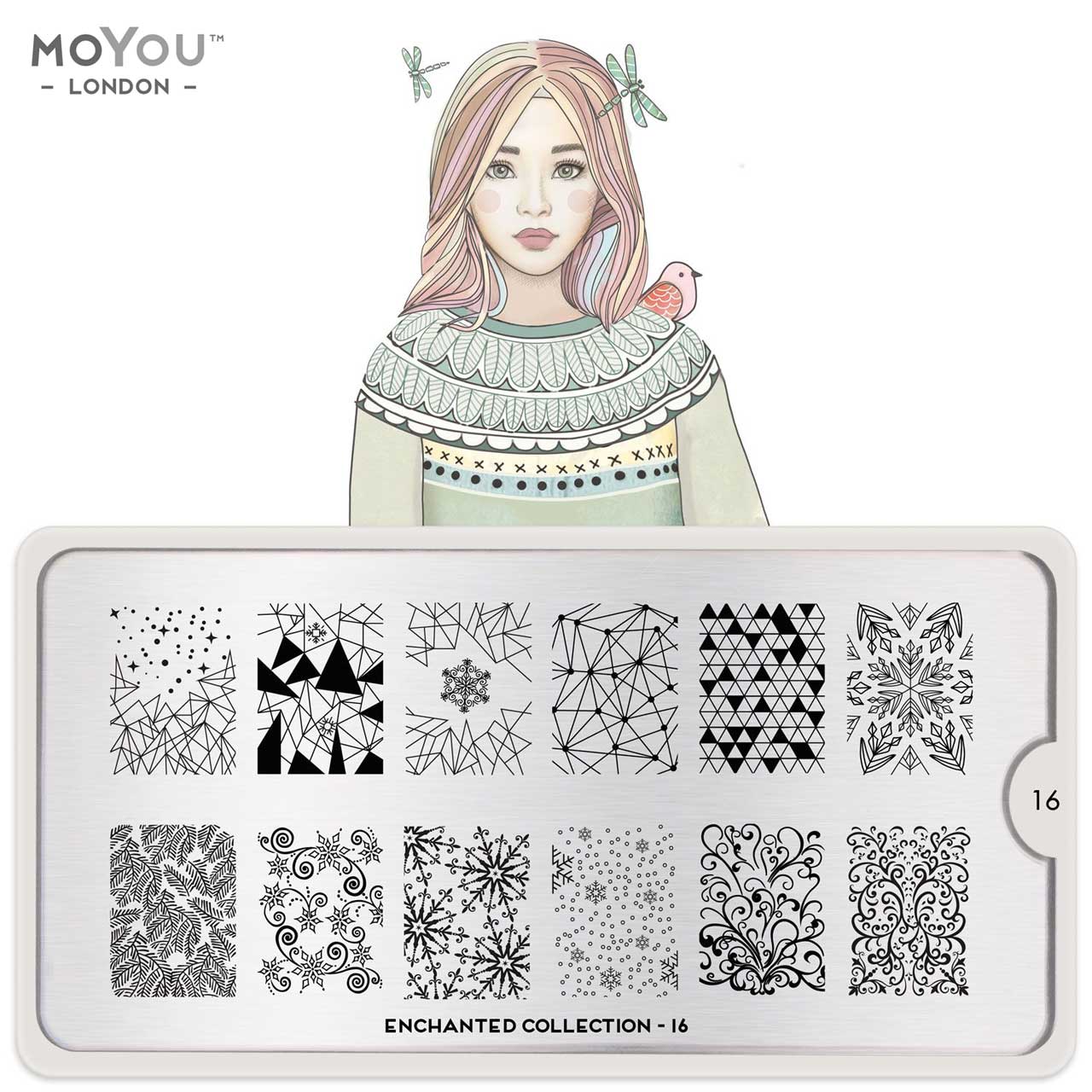 MoYou Stamping Enchanted 16