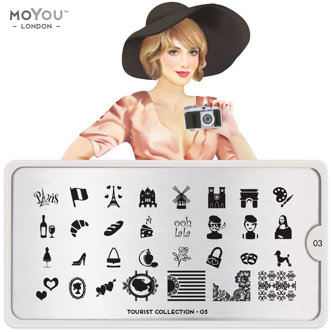 MoYou Stamping Plate Tourist 03