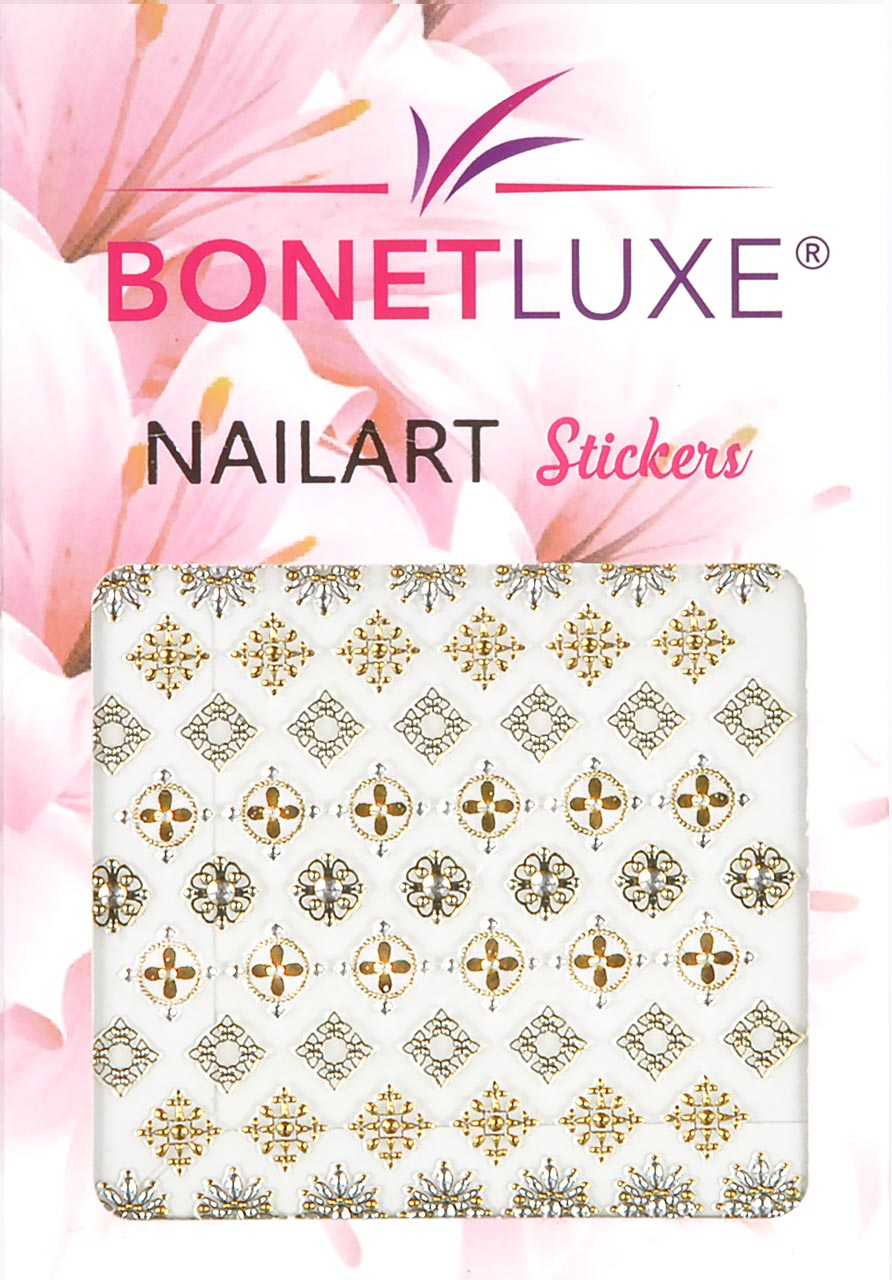 Deluxe Nail Art Sticker 12 - Glass Tiles