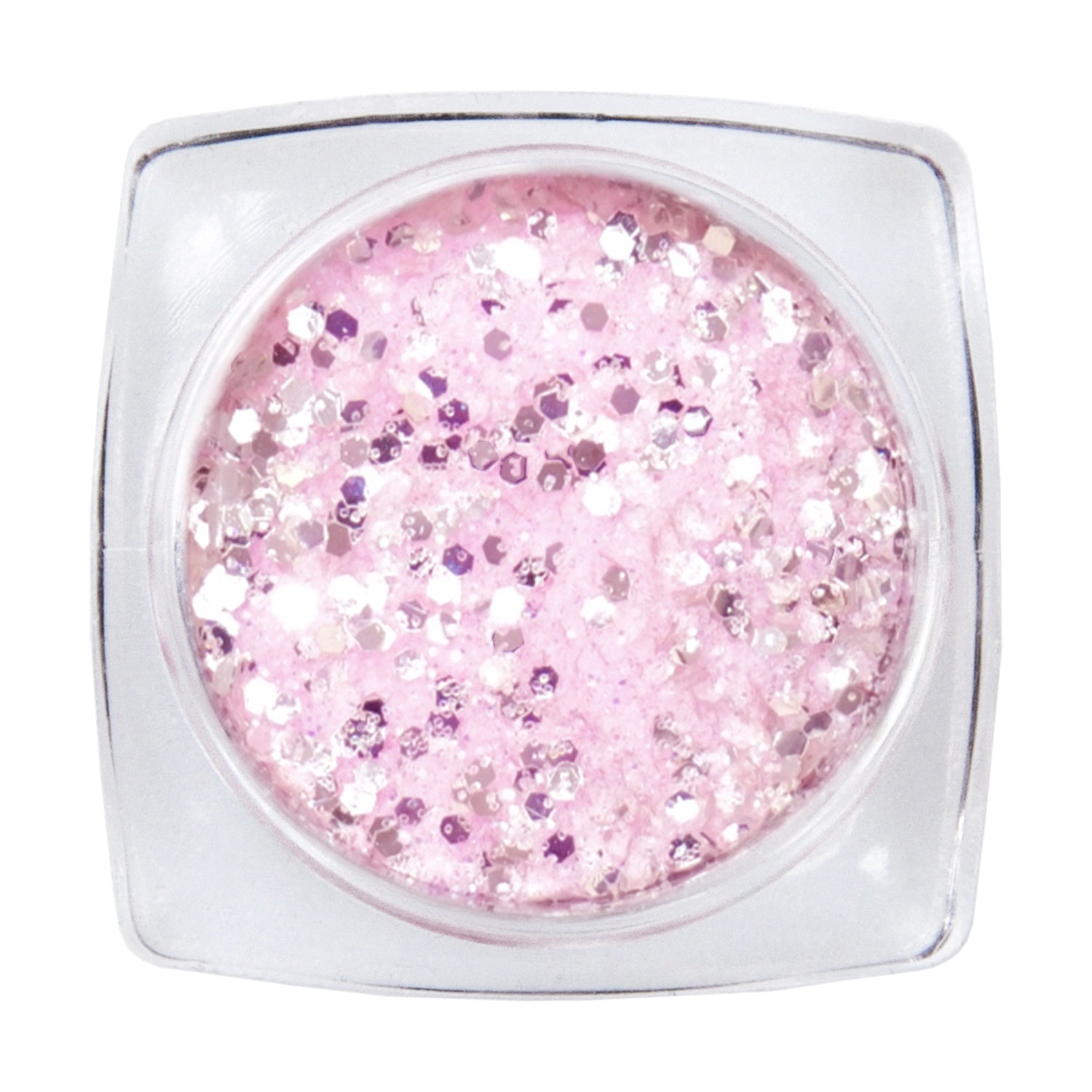 Nail Art Glitter Diamond Pink