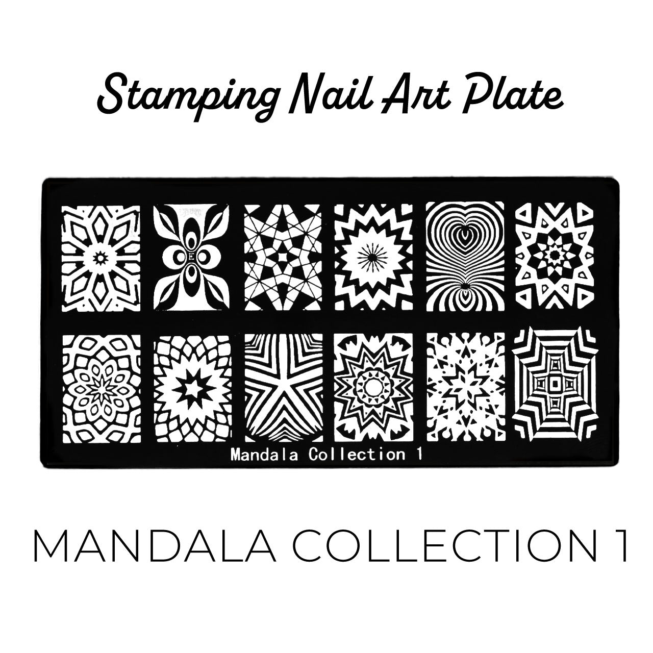 Stamping Plate Mandala Collection 1