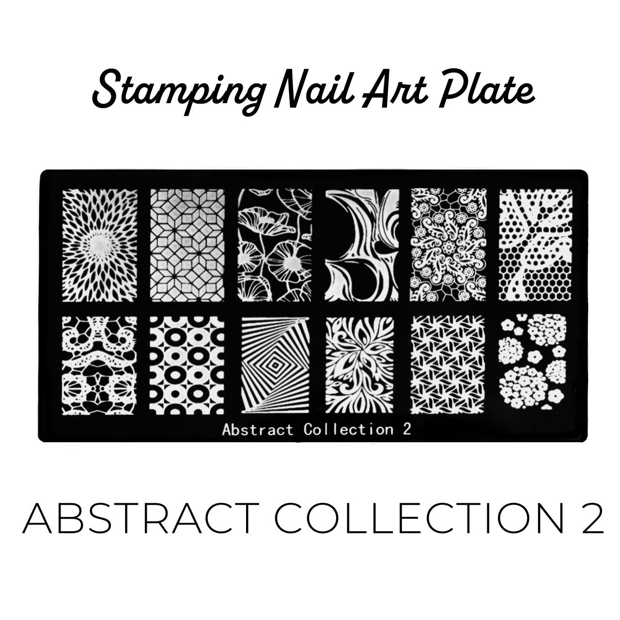 Stamping Plate Abstract Collection 2
