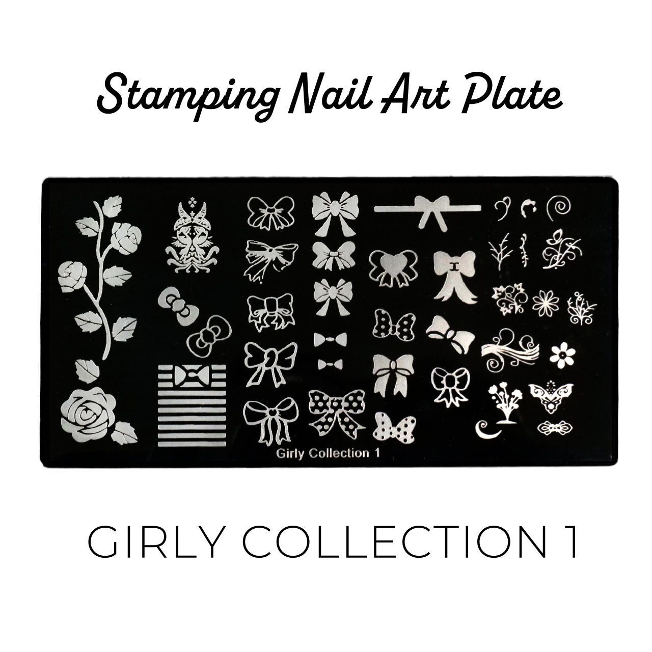 Stamping Plate Girly Collection 1
