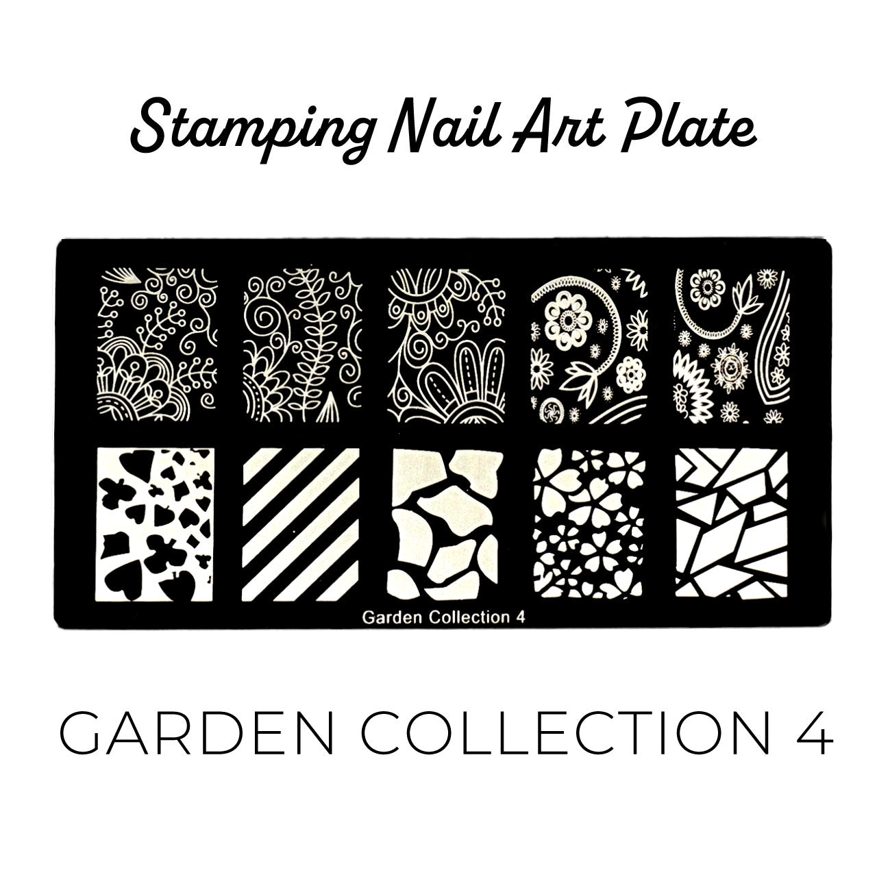 Stamping Plate Garden Collection 4